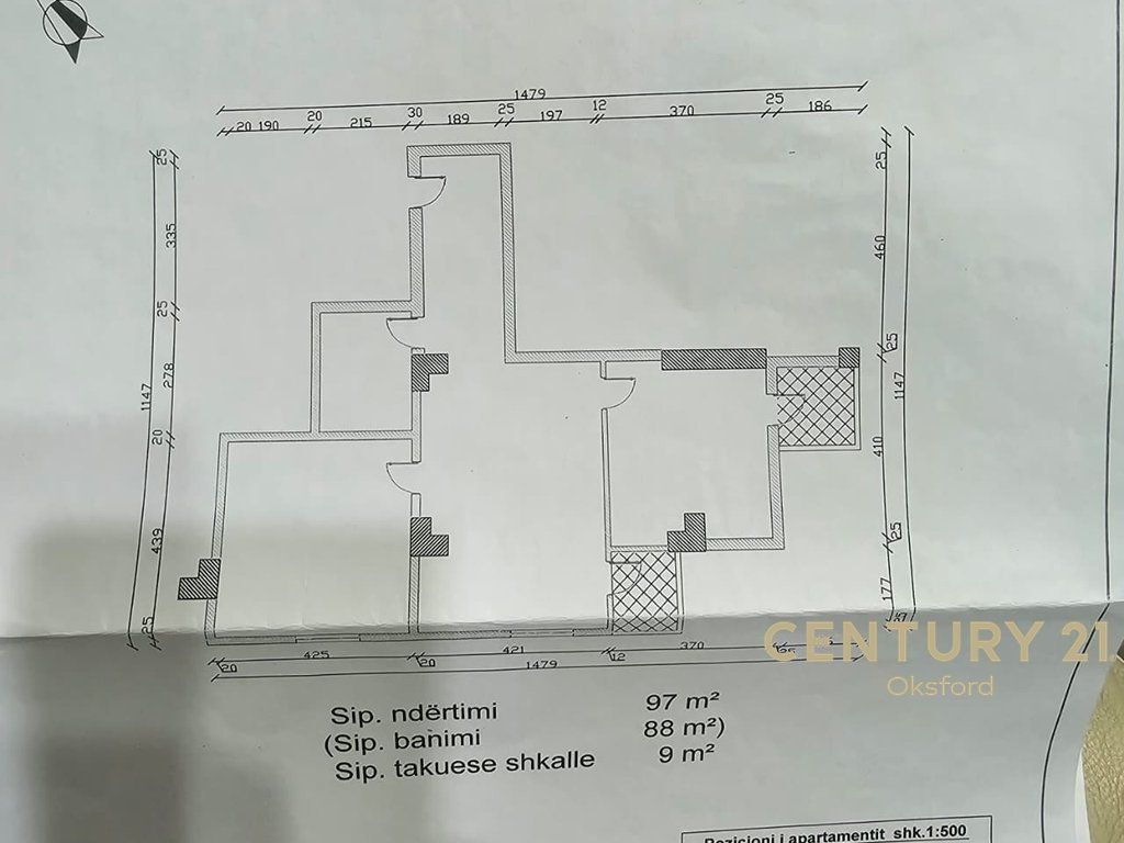 SHITET APARTAMENT 2+1 RRUGA DRITAN HOXHA