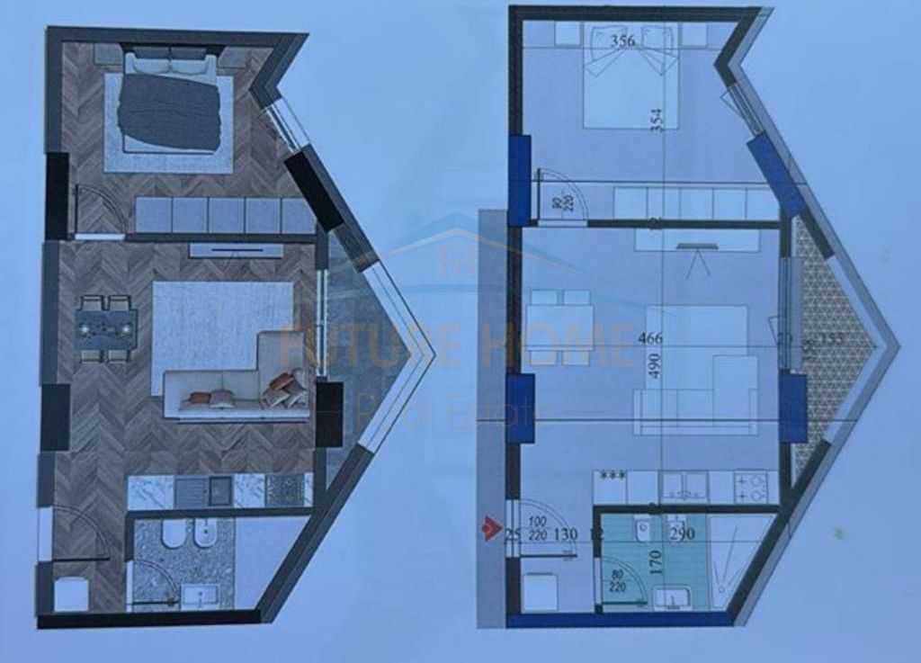 For sale, Apartment 1+1, Colonnade Residence, Dritan Hoxha Street