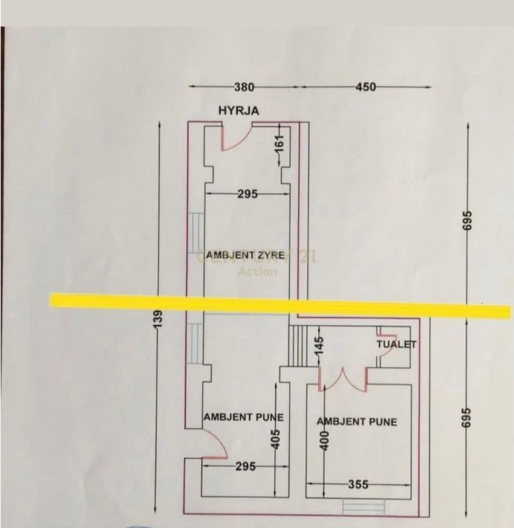 Jepet me qira ambient komercial në një pozicion strategjik, përballë stadiumit “Selman Stermasi