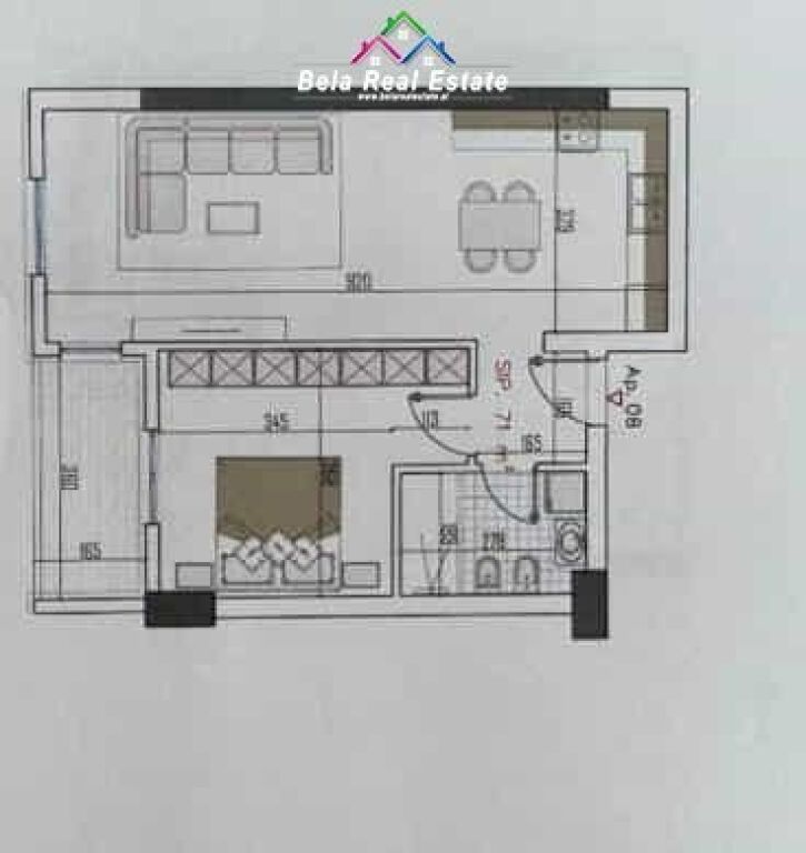 Apartment For Sale 1+1 In Babrru ( ID B110555) Tirana