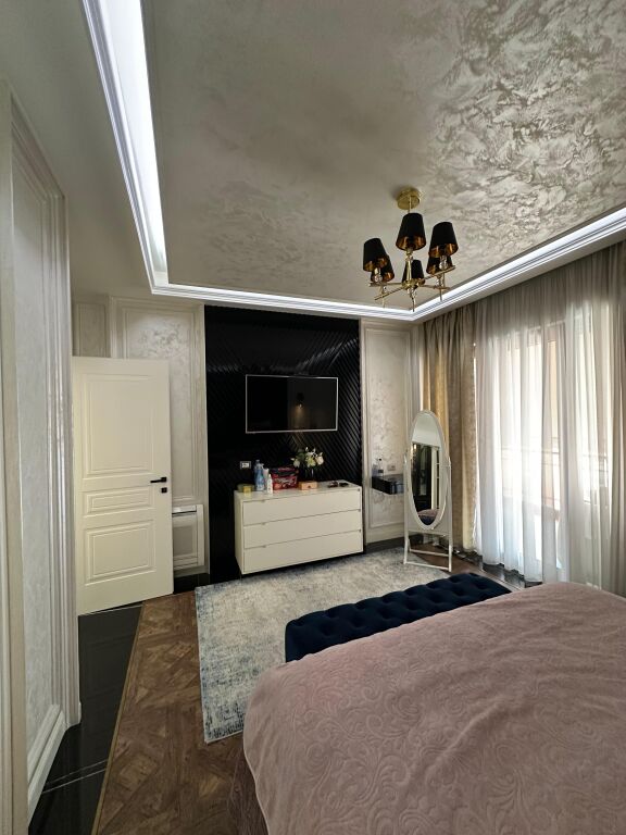 📍For Rent SUPER Apartment 2+1 with spacious areas, located in one of the most elite residences of Tirana at the Delijorgji Complex.