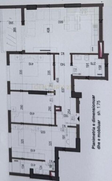 Shitet apartament 3+1+2 – me post parkimi