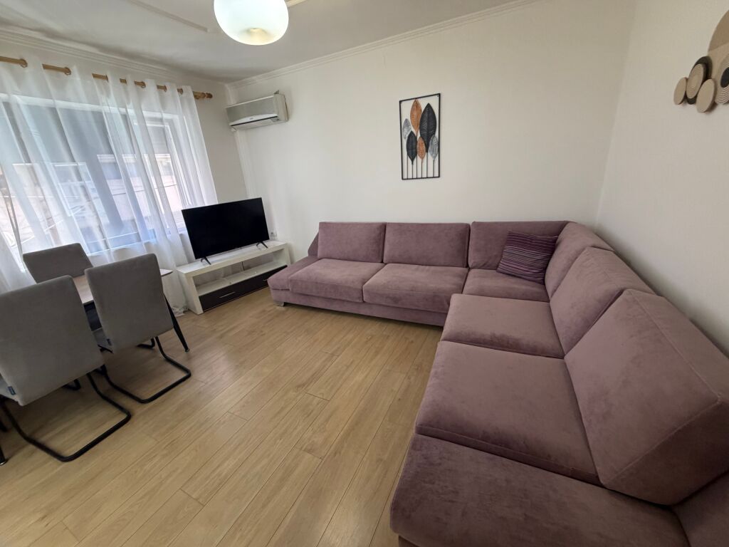 1+1, furnished, myslym shyri, 600 thousand lek