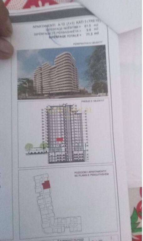 Vendesi in vendita 1+1 in Corner Residence