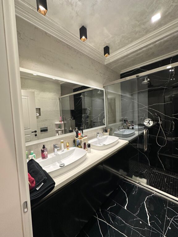 📍For Rent SUPER Apartment 2+1 with spacious areas, located in one of the most elite residences of Tirana at the Delijorgji Complex.