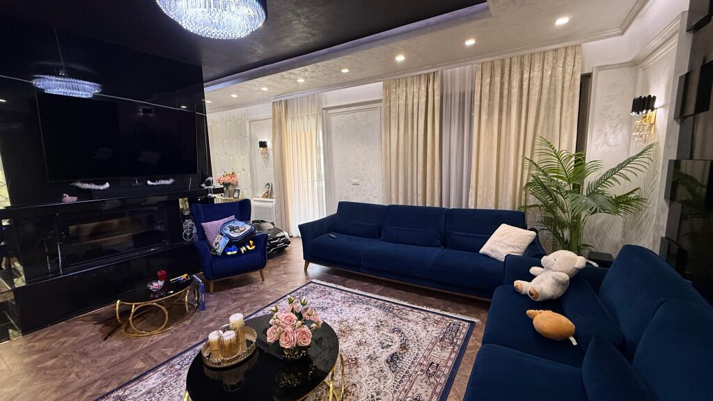 📍For Rent SUPER Apartment 2+1 with spacious areas, located in one of the most elite residences of Tirana at the Delijorgji Complex.