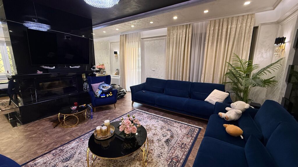 📍For Rent SUPER Apartment 2+1 with spacious areas, located in one of the most elite residences of Tirana at the Delijorgji Complex.