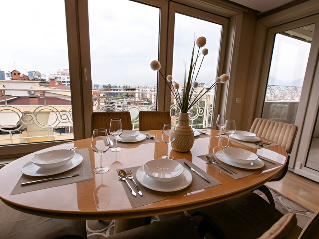 Luxury 3+1 apartment for rent📍Air Albani stadium, Elbasanit street