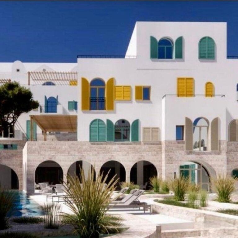 🏝️ Apartment 2+1 for Sale – Santorini Residence, Dhërmi (Sea View) ✨