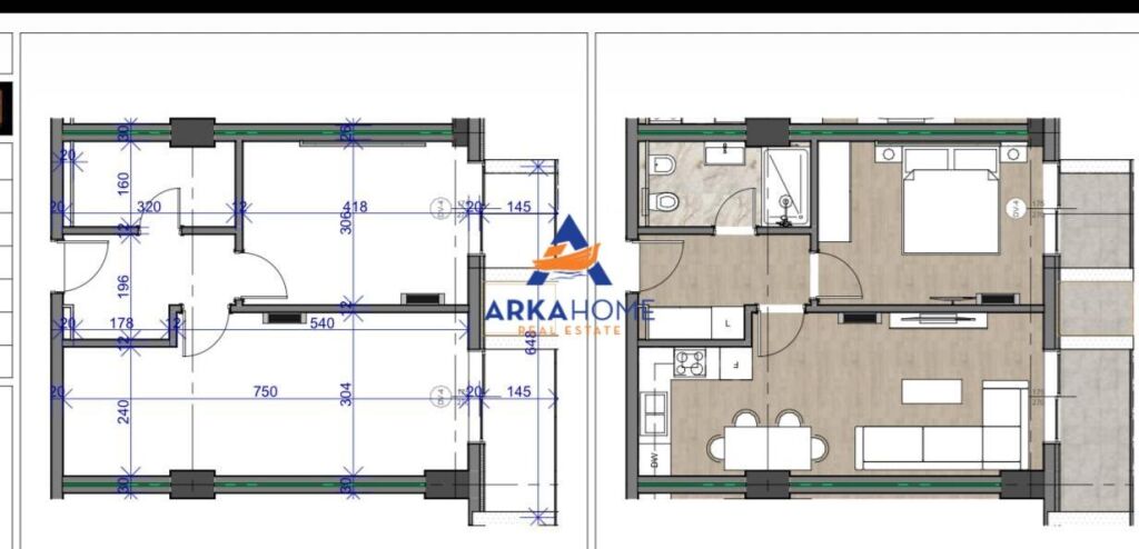VENDESI APPARTAMENTO 1+1+BALCONE "GOLEM" 99.470 EURO