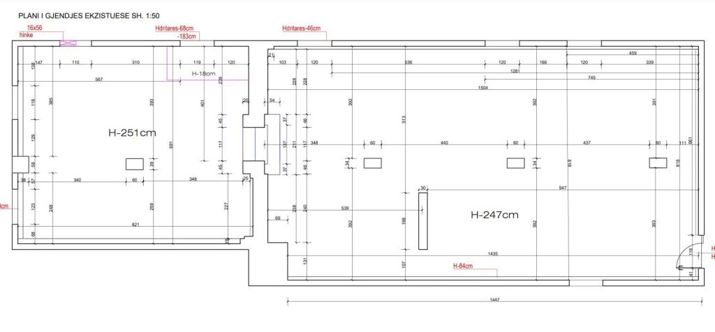 AMBIENT KOMERCIAL PËR QIRA - 200m², NË ZEMËR TË BLLOKUT!