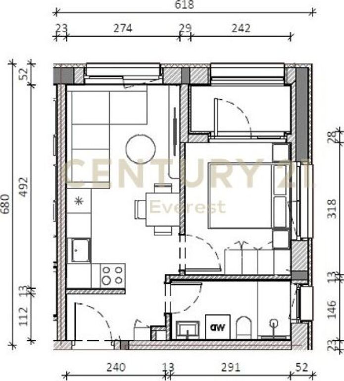 ALI DEMI, WE SELL APARTMENT 1+1