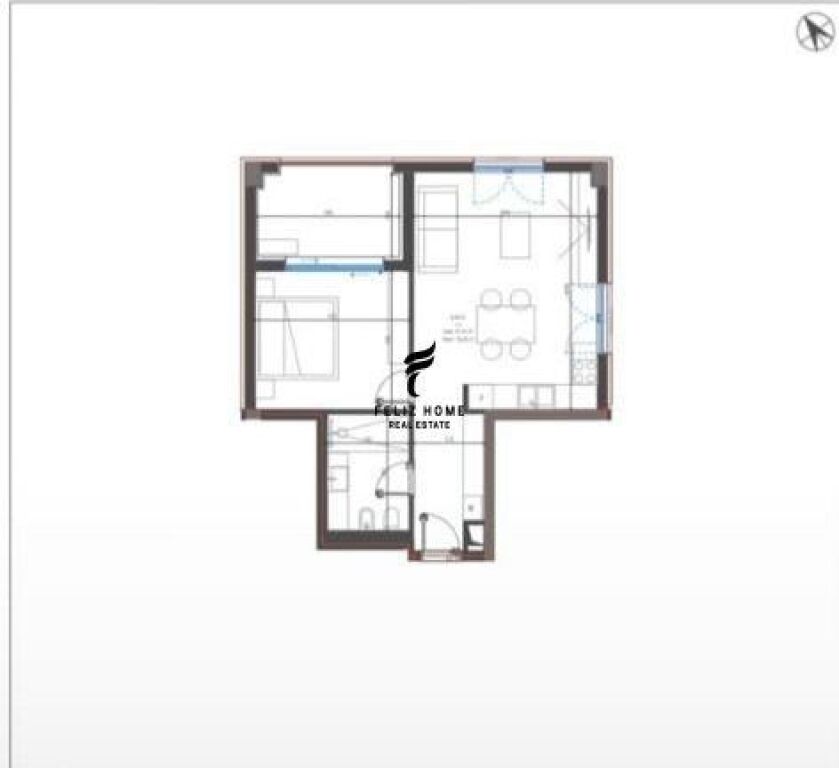 FOR SALE APARTMENT 1+1 DHERMI 238,000 EURO FH-65793