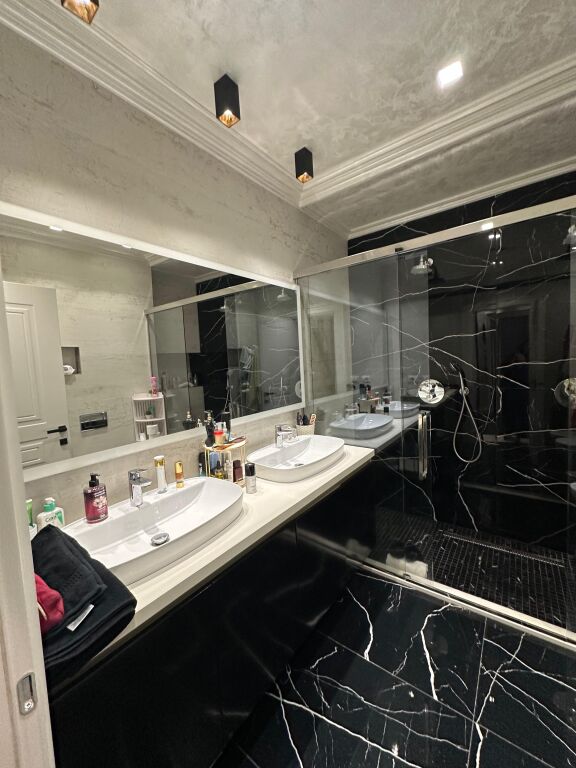 📍For Rent SUPER Apartment 2+1 with spacious areas, located in one of the most elite residences of Tirana at the Delijorgji Complex.