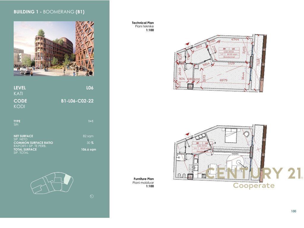 Apartment 1+1 for sale at Lana Riverside Residence