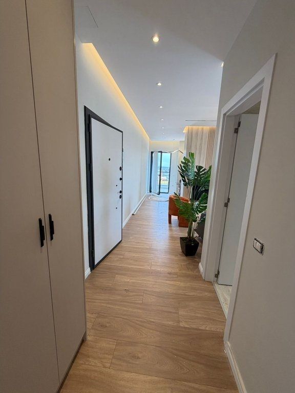 Modern 1+1 apartment plus parking space for rent near the center of Tirana!