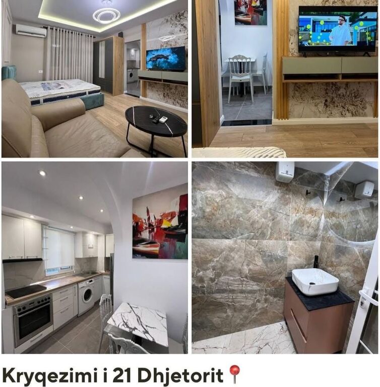 2 Studios for rent at the 21 Dhjetori Intersection