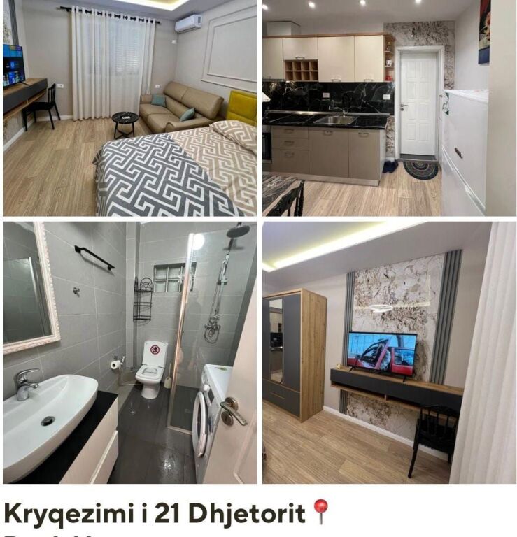 2 Studios for rent at the 21 Dhjetori Intersection