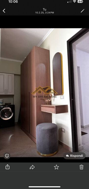 Apartament 1+1 për Qira tek Shkembi Kavajes, Durrës