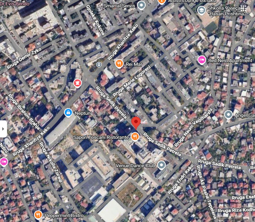 SHITET APARTAMENT 2+1+2 ME POST PARKIMI TEK KOMPLEKSI ASL ISH PROFARMA NE XHAMLLIK