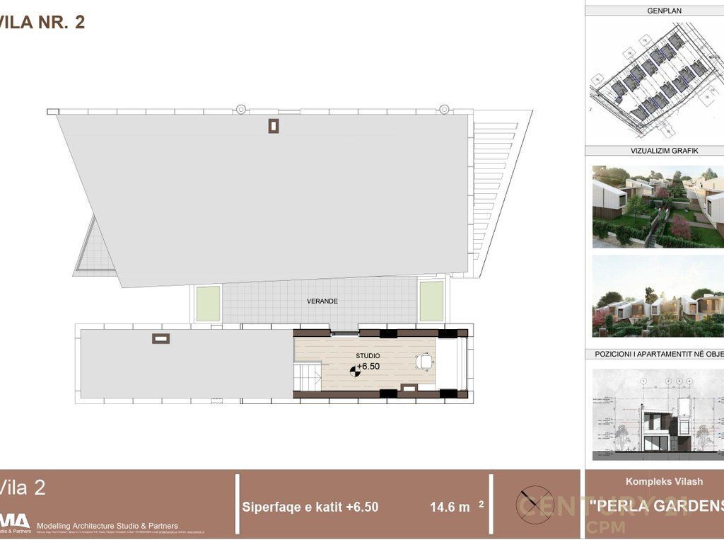Shitet vilë 3 kateshe tek Perla Residence në Mjull - Bathore 750,000 €