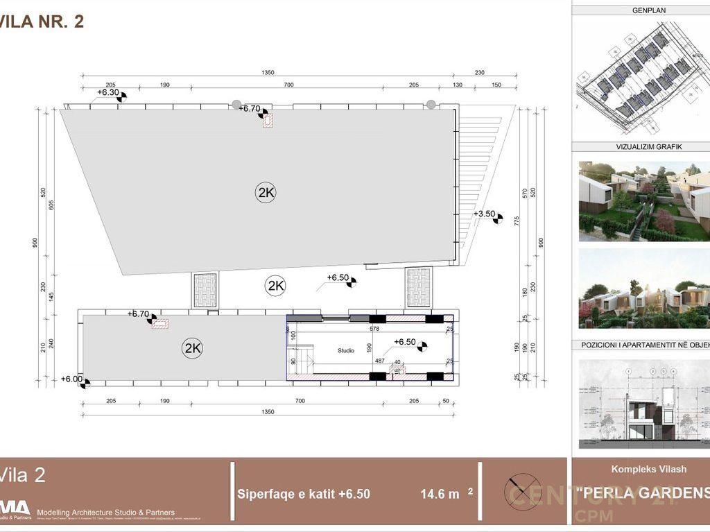 Shitet vilë 3 kateshe tek Perla Residence në Mjull - Bathore 750,000 €