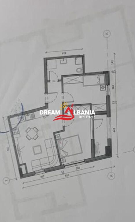 Shitet apartament 2+1 ne Ali Dem, Residenca Kaimi (ID 41212196)
