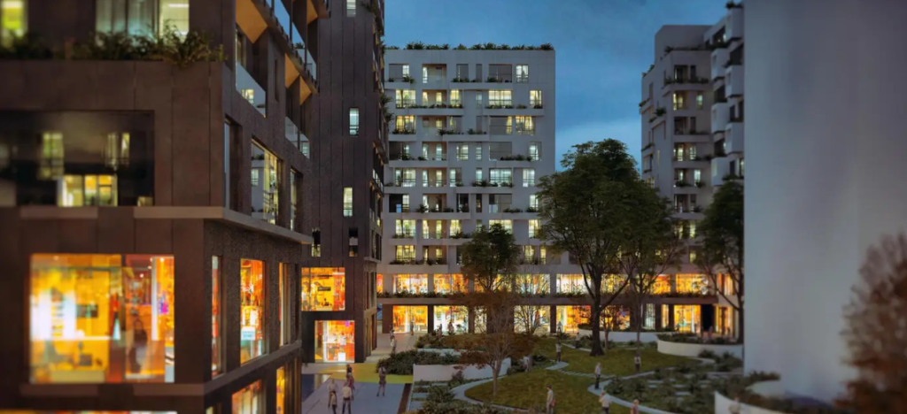 Apartment 1+1 for sale at Square 21, in the 21 Dhjetorit area