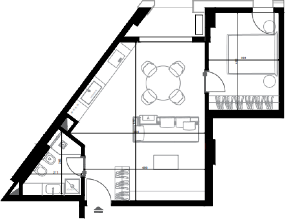 Appartamento 1+1 in vendita – River Side Residence (VR111)