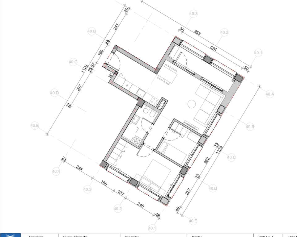 Apartment 2+1 for sale at Mangalem21 Complex, Ali Demi! WITH MORTGAGE