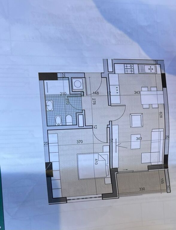 Apartament 1+1 per shitje Univers City
