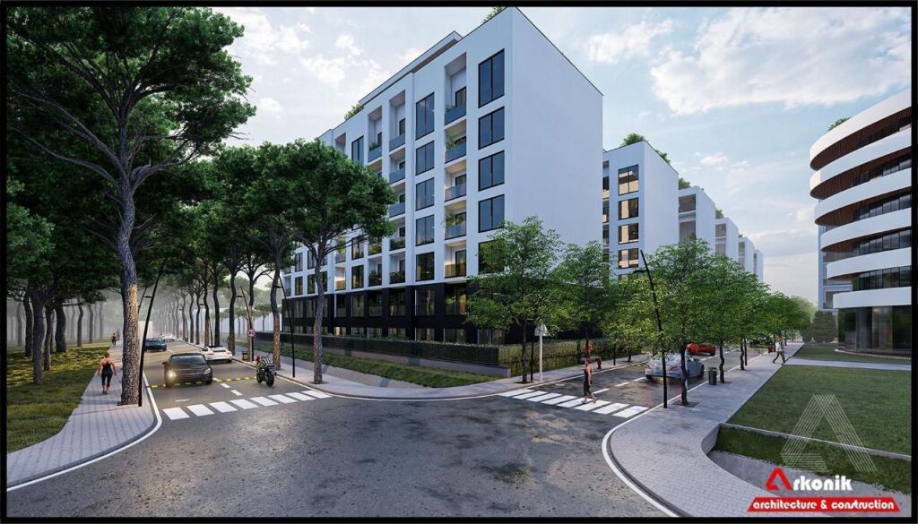 APARTMENT 1+1 FOR SALE WITH SEA VIEW IN GOLEM