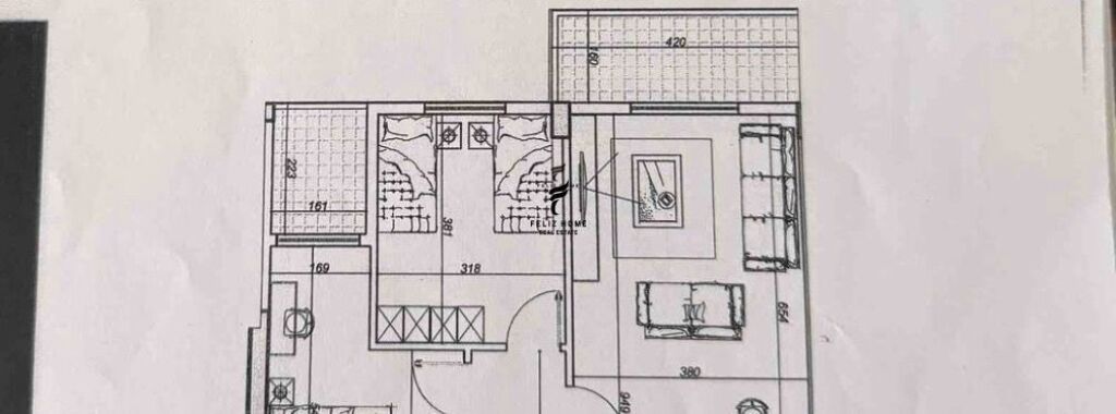 SHITET APARTAMENT 2+1 ASTIR 155.000 EURO FH-66336