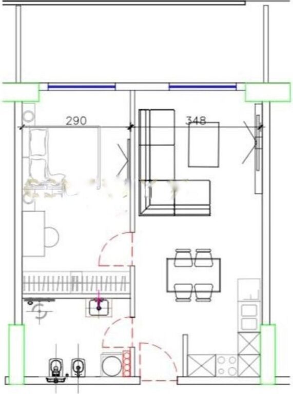Apartment 1+1 For Sale in Shëngjin at "Prishtina Tower"- 84,500€ | 80.46 m² 84,500 €