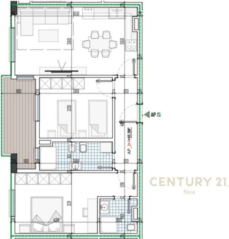 2+1 APARTMENT FOR SALE AT PAION RESIDENCE