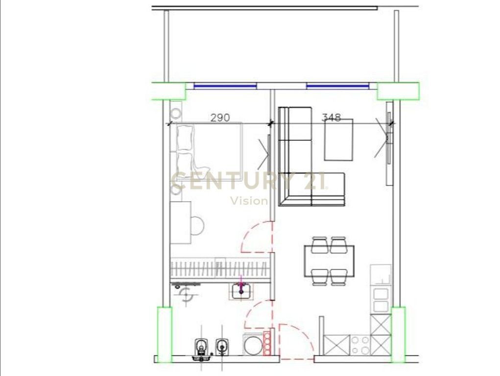 Appartamento 1+1 in Vendita a Shëngjin presso "Prishtina Tower"- 84.500€ | 80,46 m²