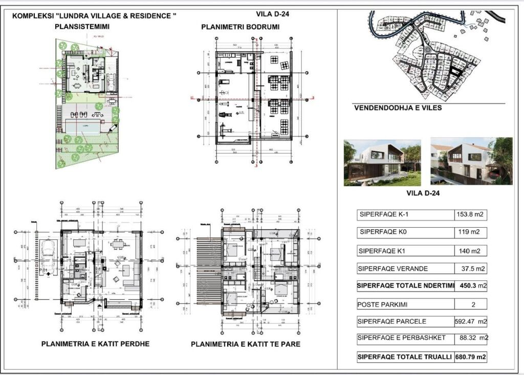 Luxury Villa with Pool 4+1 for Sale – Lundër Village &amp; Residence