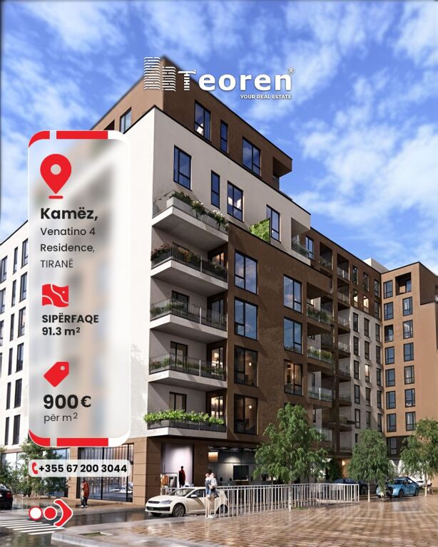 Appartamento 2+1 in vendita, Complesso Venatino 4, Kamez