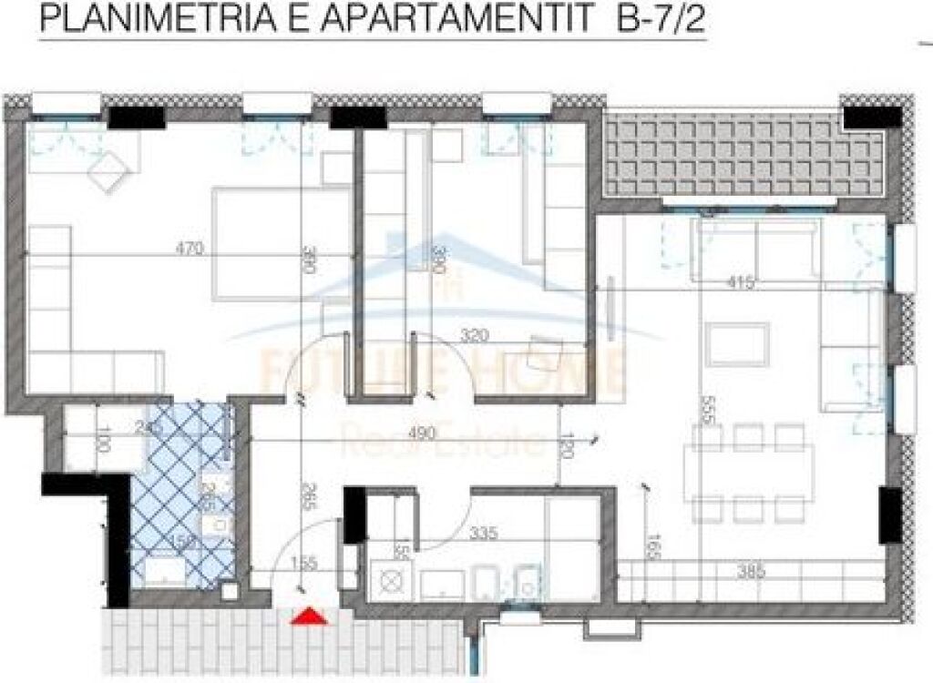 Shitet, Apartament 2+1+2, Trio Towers, Don Bosko