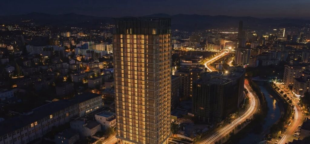 APARTAMENT 1+1 NE SHITJE TE BULEVARDI BAJRAM CURRI