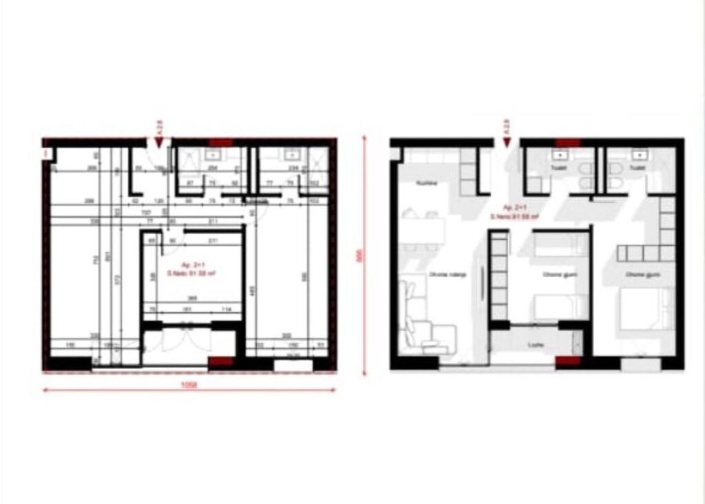 📍 Fati Residence – Appartamento 2+1