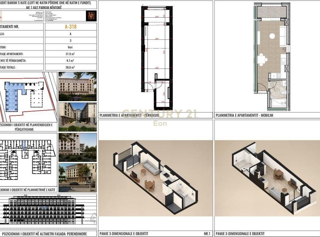 EXCLUSIVE, PAYMENT POSSIBILITY IN INSTALLMENTS, STUDIO FOR SALE IN MIDDAL RESIDENCE!