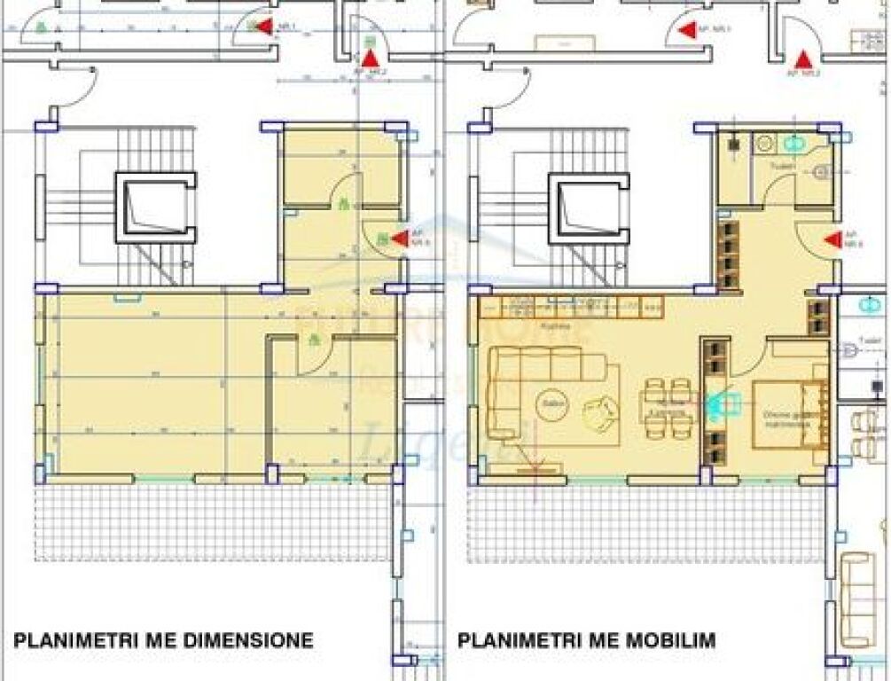 For sale, Apartment 1+1, Eduard Mano Street, Dry Lake, Tirana.