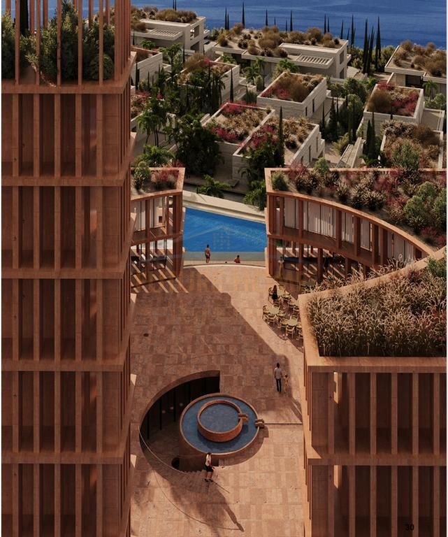 In vendita, Duplex 3+1+2, Residenza "Sun Palasë" Vlorë