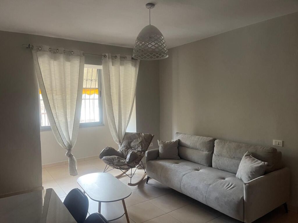 FOR RENT 1+1 – AT BRRYLI  📍 Behind Votra venue  🏢 2nd floor without elevator 🛋️ Furnished with new furniture 💰 45,000 Lek / month  ✅ Also available for Airbnb