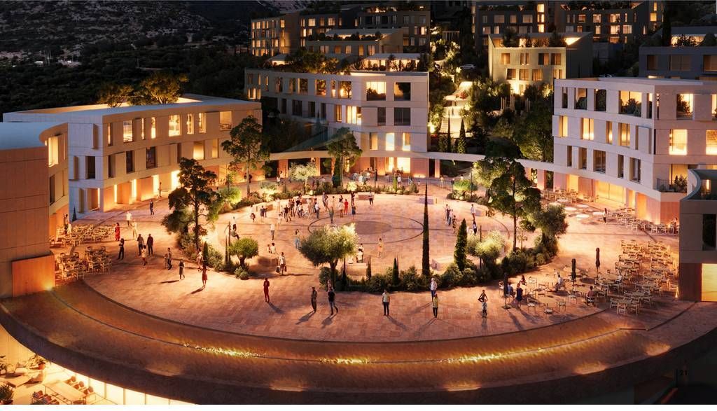 In vendita, Duplex 3+1+2, Residenza "Sun Palasë" Vlorë