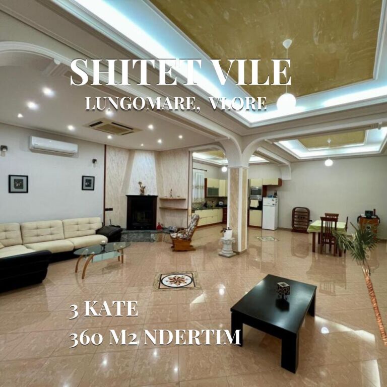 🔥 3-Storey Villa for Sale in Vlora, Lungomare🔥
