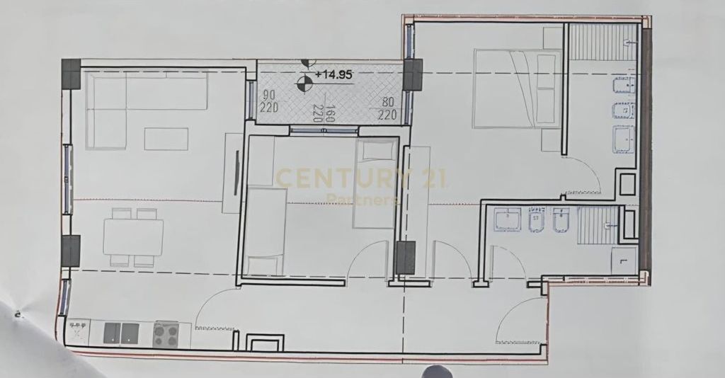 OKAZION - SHESIM APARTAMENT 2+1+2 – KOMUNA E PARISIT PRANE BAR "OSLO"