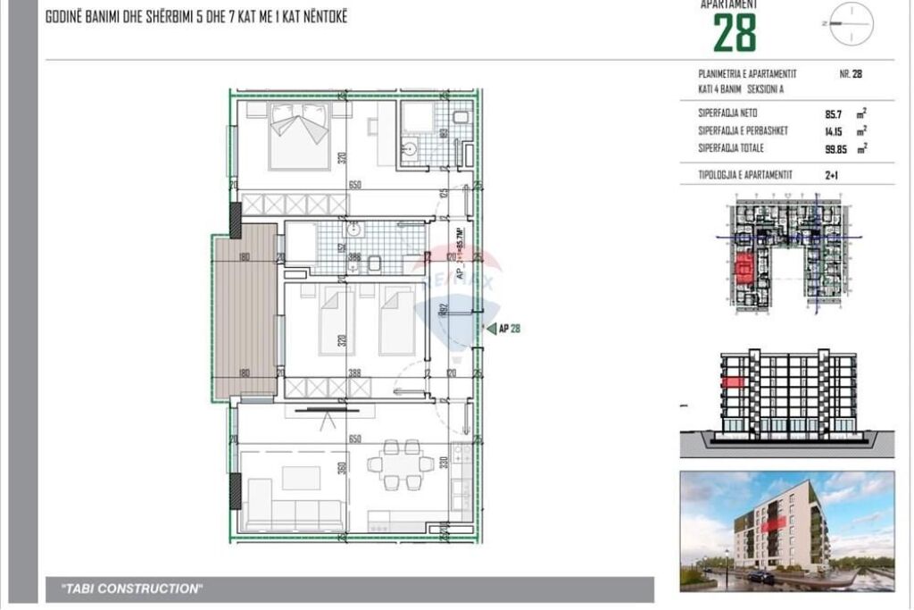 Appartamento 2+1 a Paion Residence, Paskuqan!