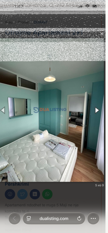 Apartament 2+1, Rruga 5 Maj!